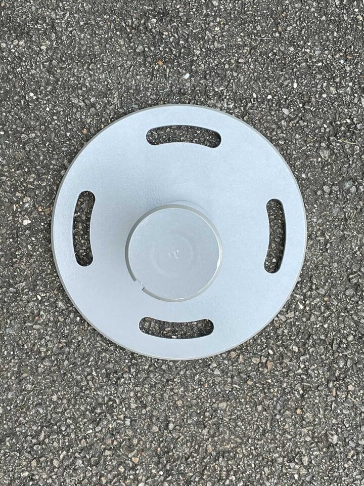 Bodenplatte für Sonnensegelmasten