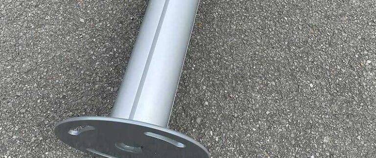 Metallstange für Sonnensegel • Sonnensegel123