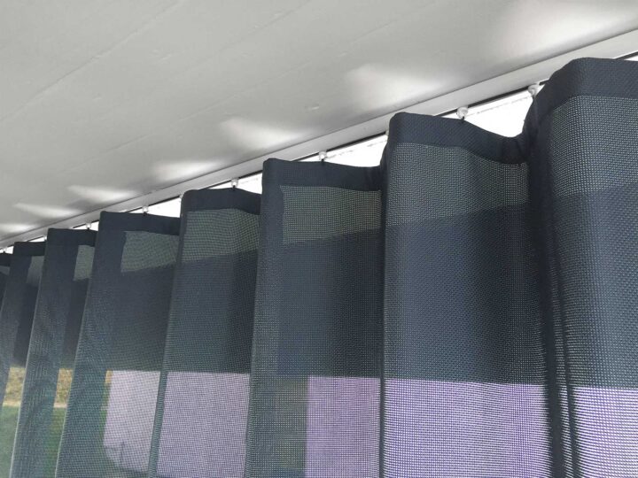 Outdoor-vorhang SANTORINI - Schiene/Gleiter