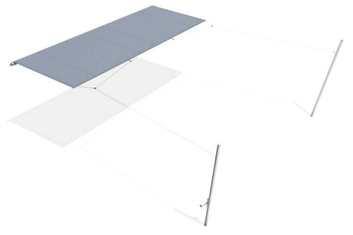 Semiautomatisch ausziehbares Sonnensegel SOLIDAY XS