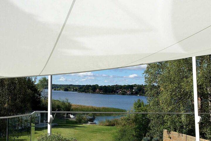 Semiautomatisch ausziehbares Sonnensegel SOLIDAY XS