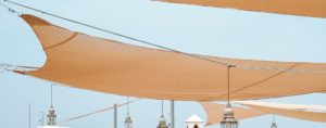 Die trendige Alternative zur Sonnenmarkise: Sonnensegel