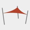 Sonnensegel JANE dreieckig nach Mass.