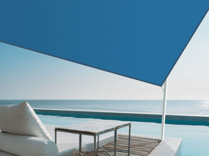 Trapez-Sonnensegel Paul [wasserabweisend].