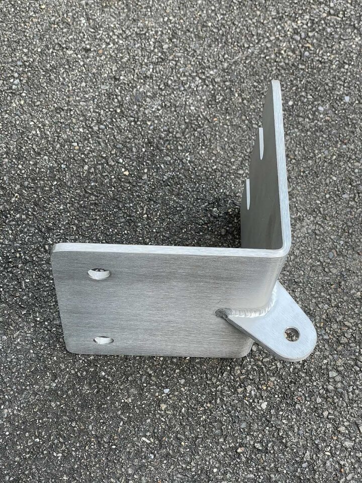 Wandhalterung Ausseneck für Sonnensegel