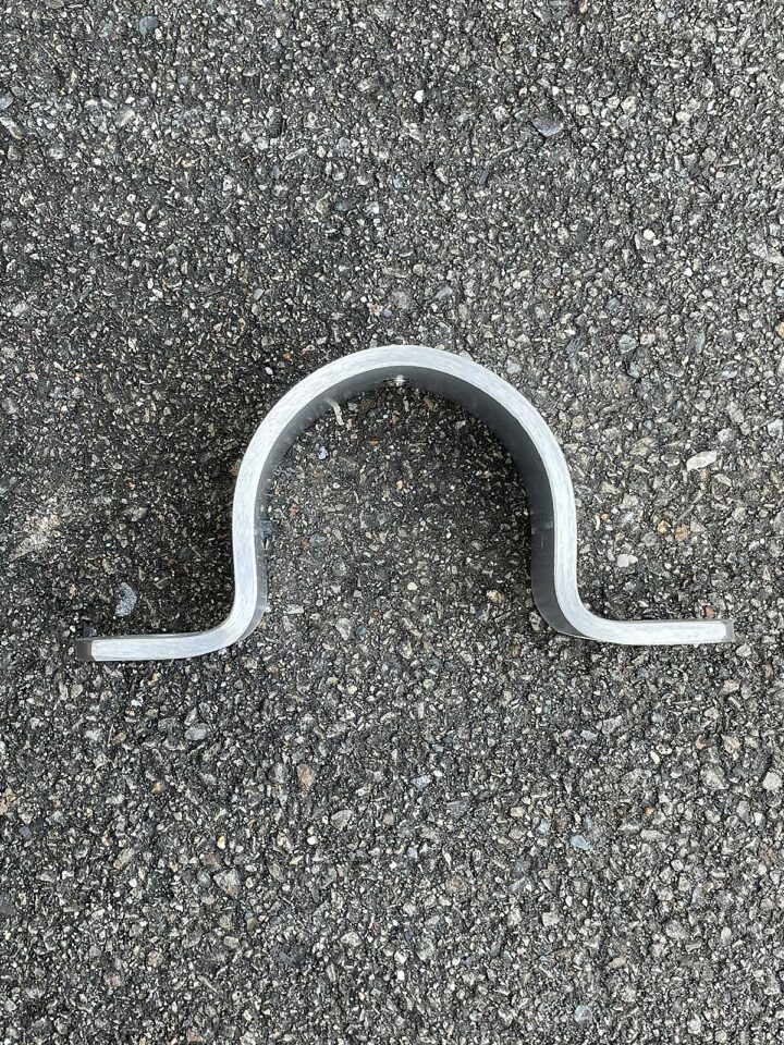 Wanschelle für Sonnensegelmasten.